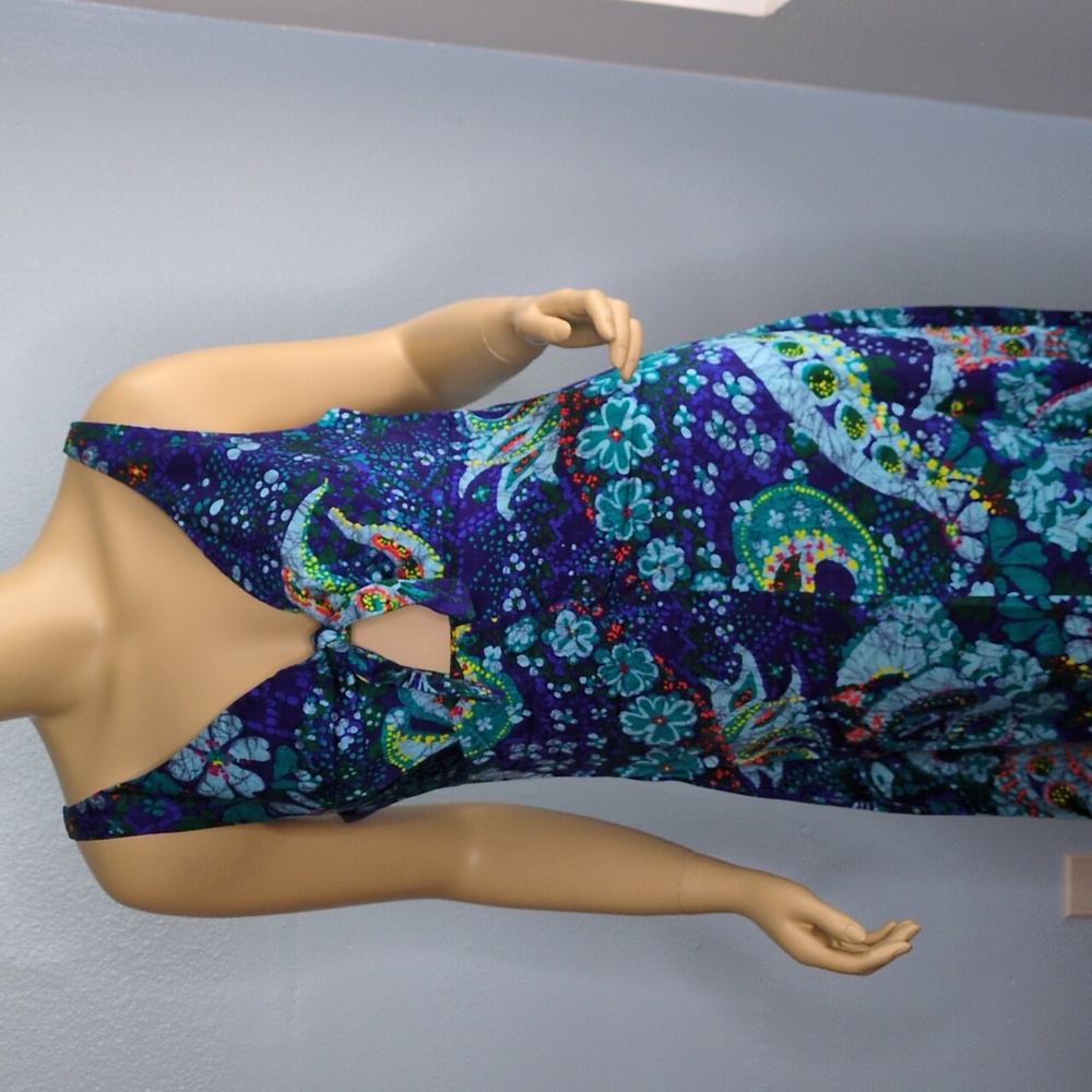 Gorgeous Vintage Maxi Dress By Sunflowers San Clemente